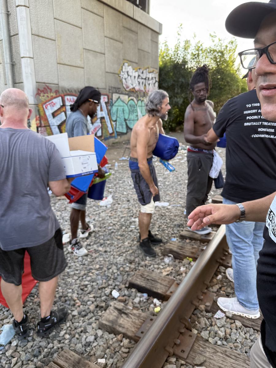 Watchmen of The Streets outreach, august 2025
