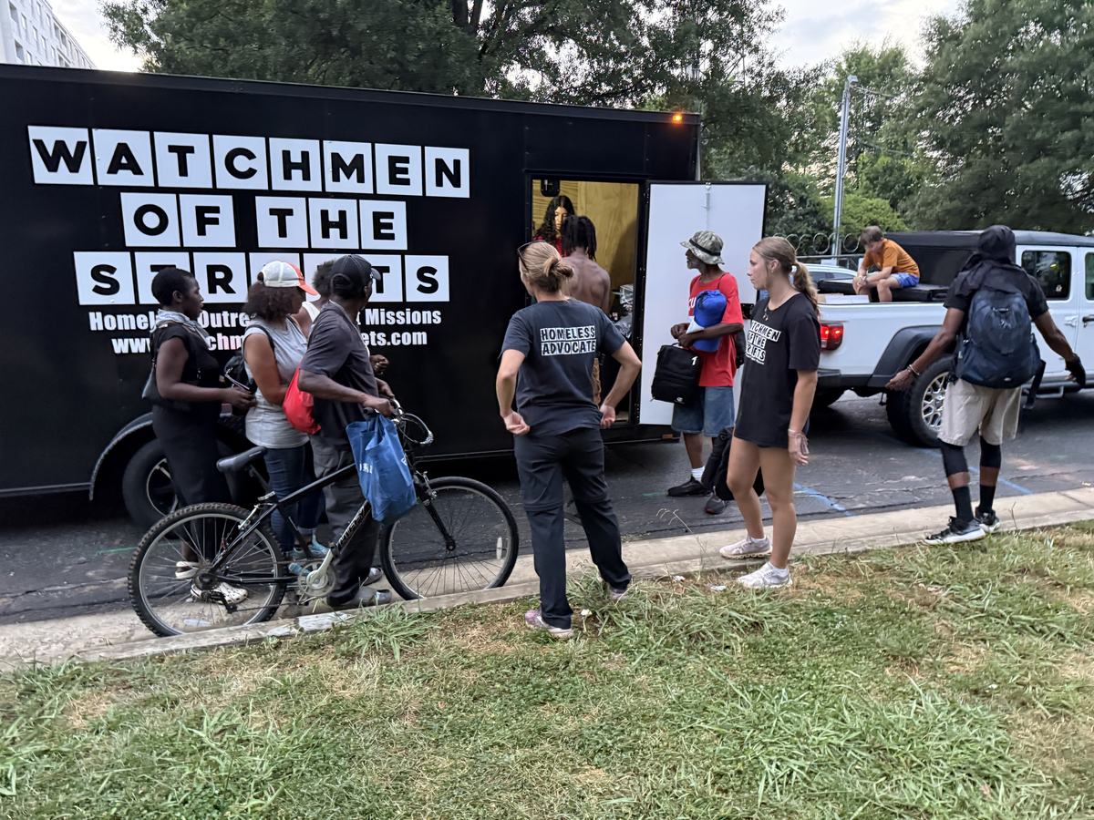 Watchmen of The Streets outreach, july 2025