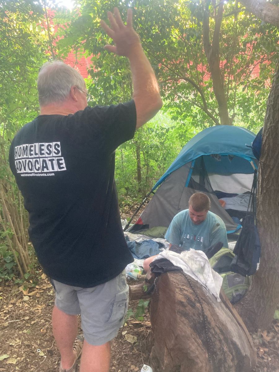 Watchmen of The Streets outreach, june 2022