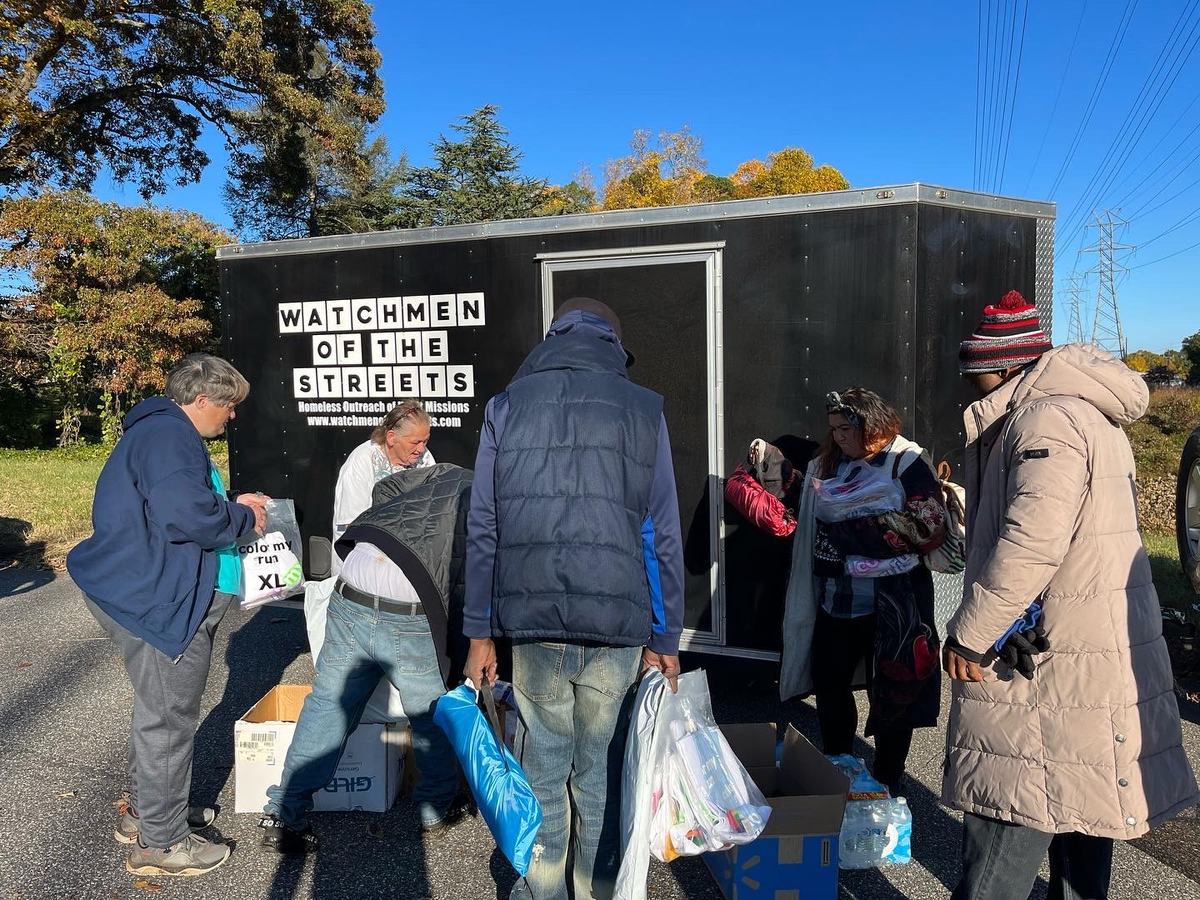 Watchmen of The Streets outreach, october 2022